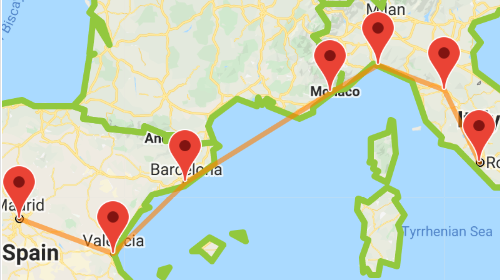 1 Month in Europe Madrid to Rome Itinerary